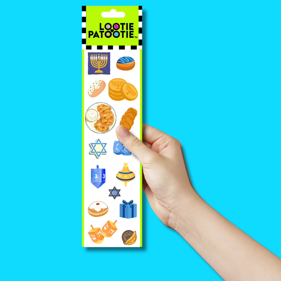 Hanukkah Sticker Strip
