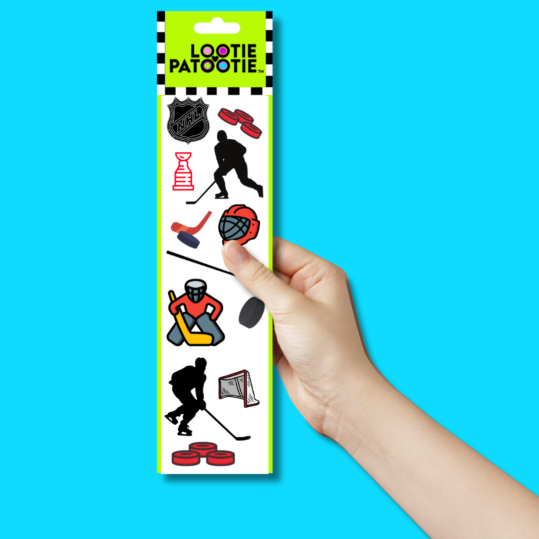Hockey Sticker Strip