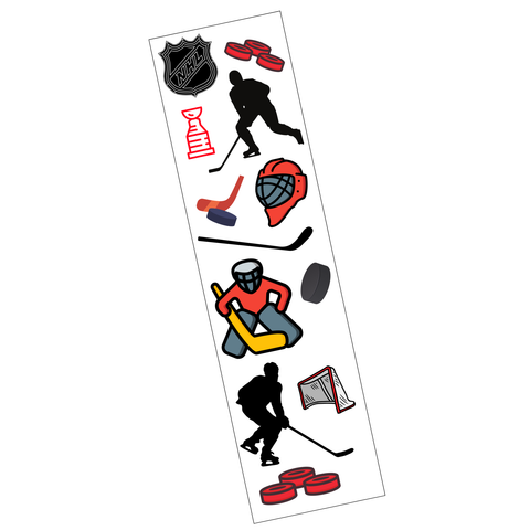Hockey Sticker Strip