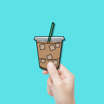 Iced Coffee Sticker