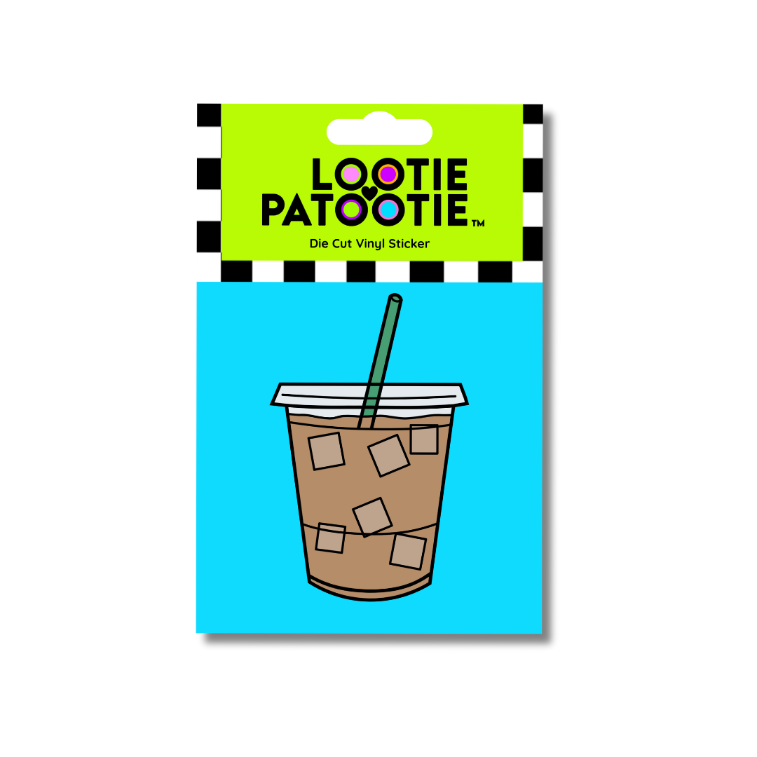 Iced Coffee Sticker
