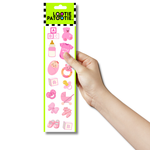 It's a Girl Sticker Strip