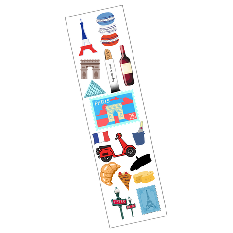 J'aime Paris Sticker Strip