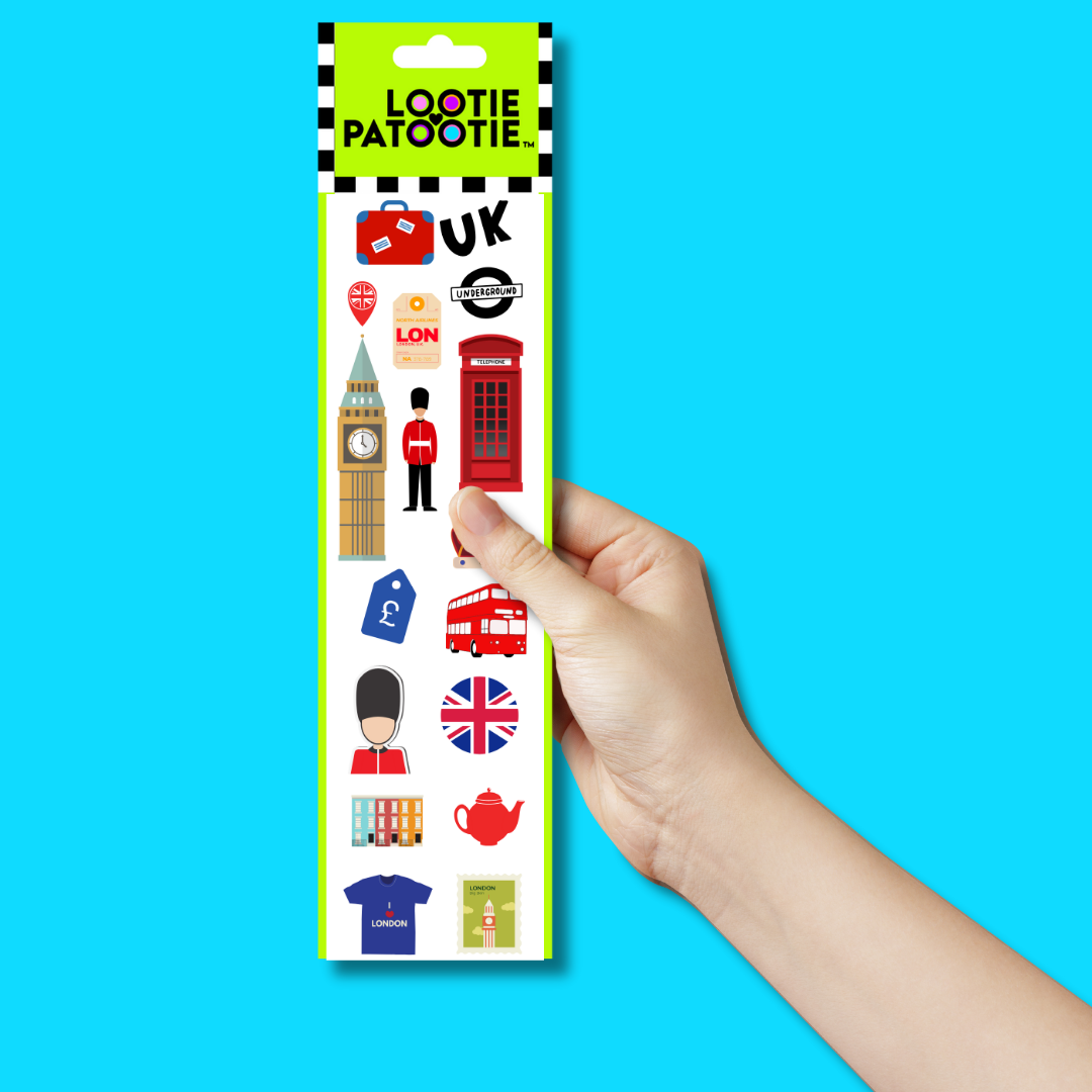 London Calling Sticker Strip