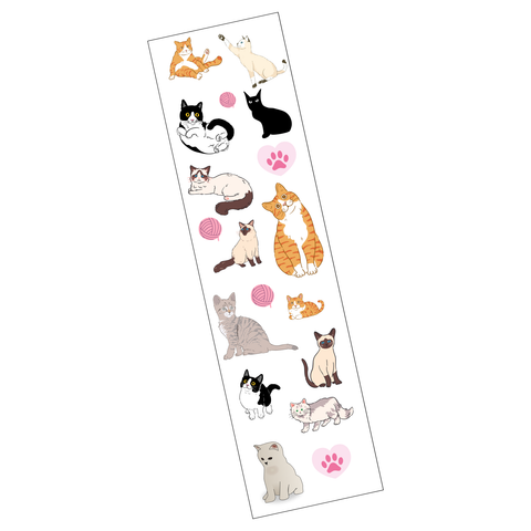 Meow Sticker Strip
