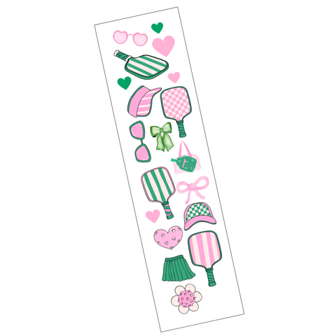 Pickleball Sticker Strip