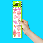 Pink Sticker Strip