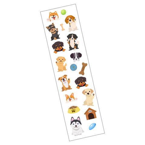 Puppy Love Sticker Strip