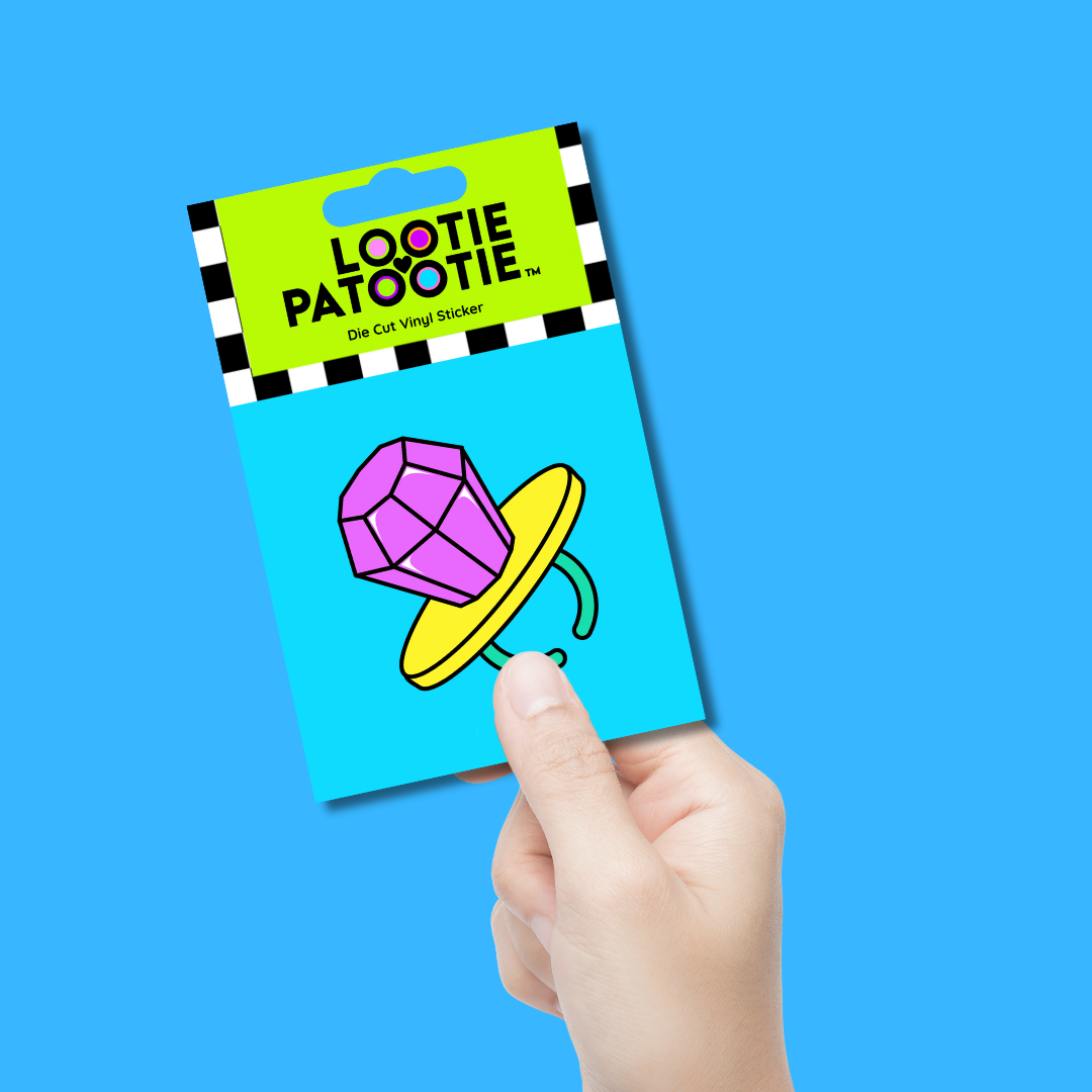 Purple Ring Pop Sticker