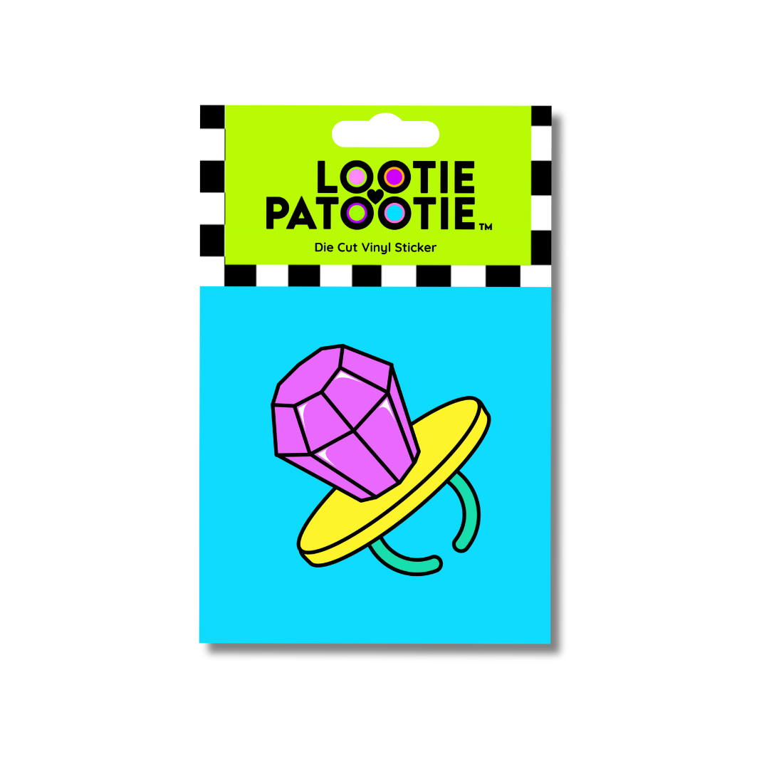 Purple Ring Pop Sticker
