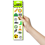 Soccer Sticker Strip