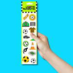 Soccer Sticker Strip