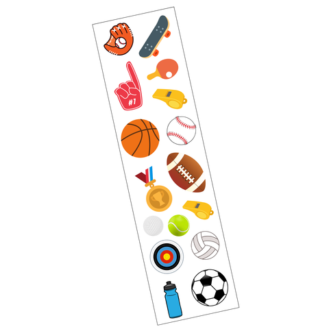 Sports Sticker Strip