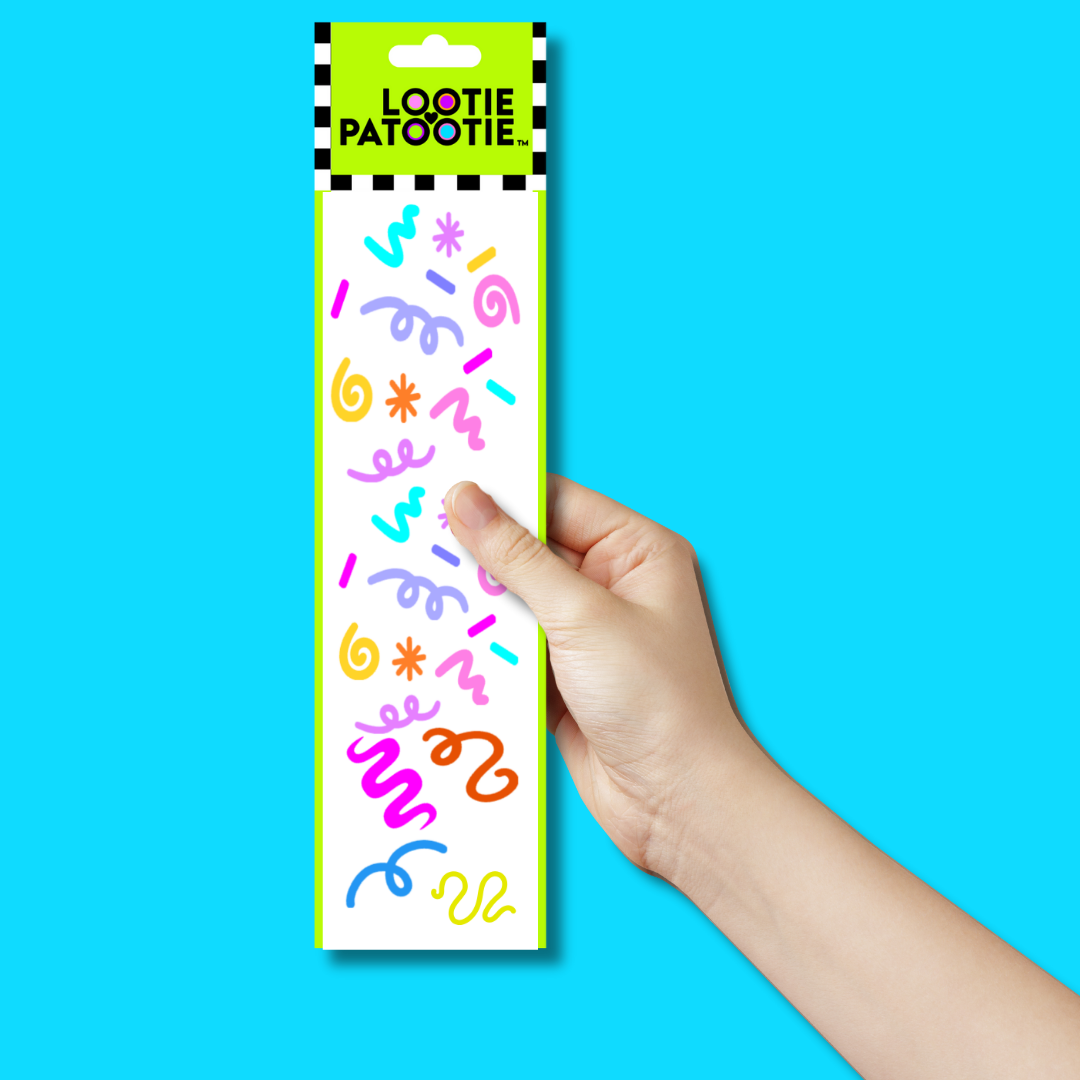 Squiggles Sticker Strip