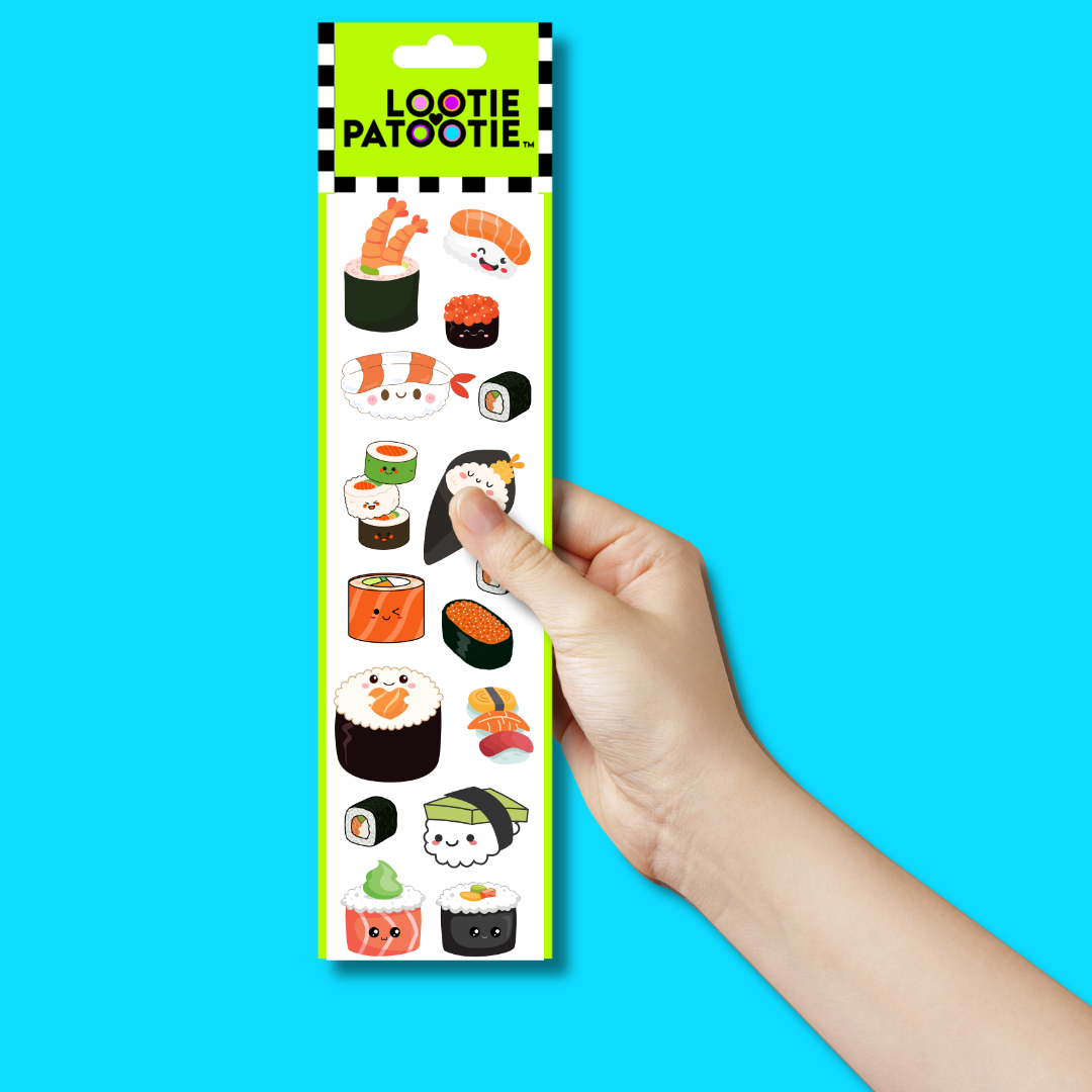 Sushi Sticker Strip