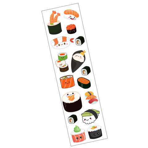 Sushi Sticker Strip