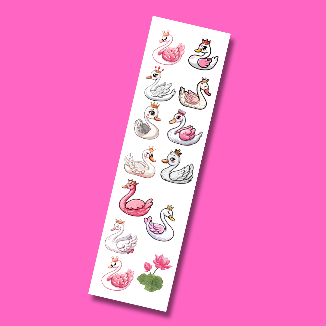 Swans Sticker Strip