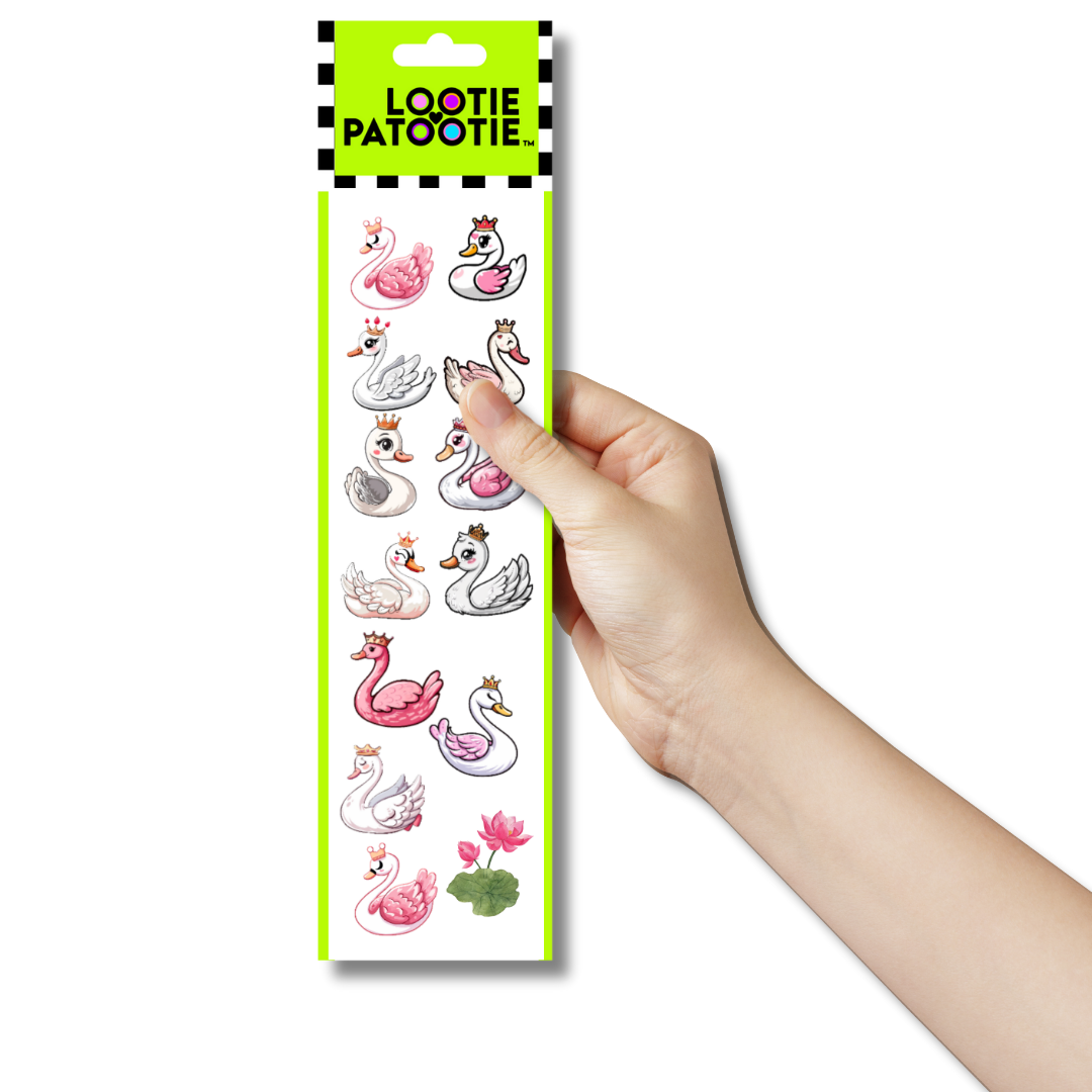 Swans Sticker Strip