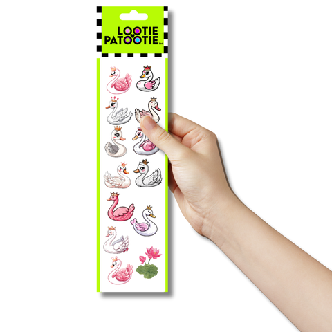 Swans Sticker Strip