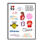 Taylor's Version Sticker Sheet