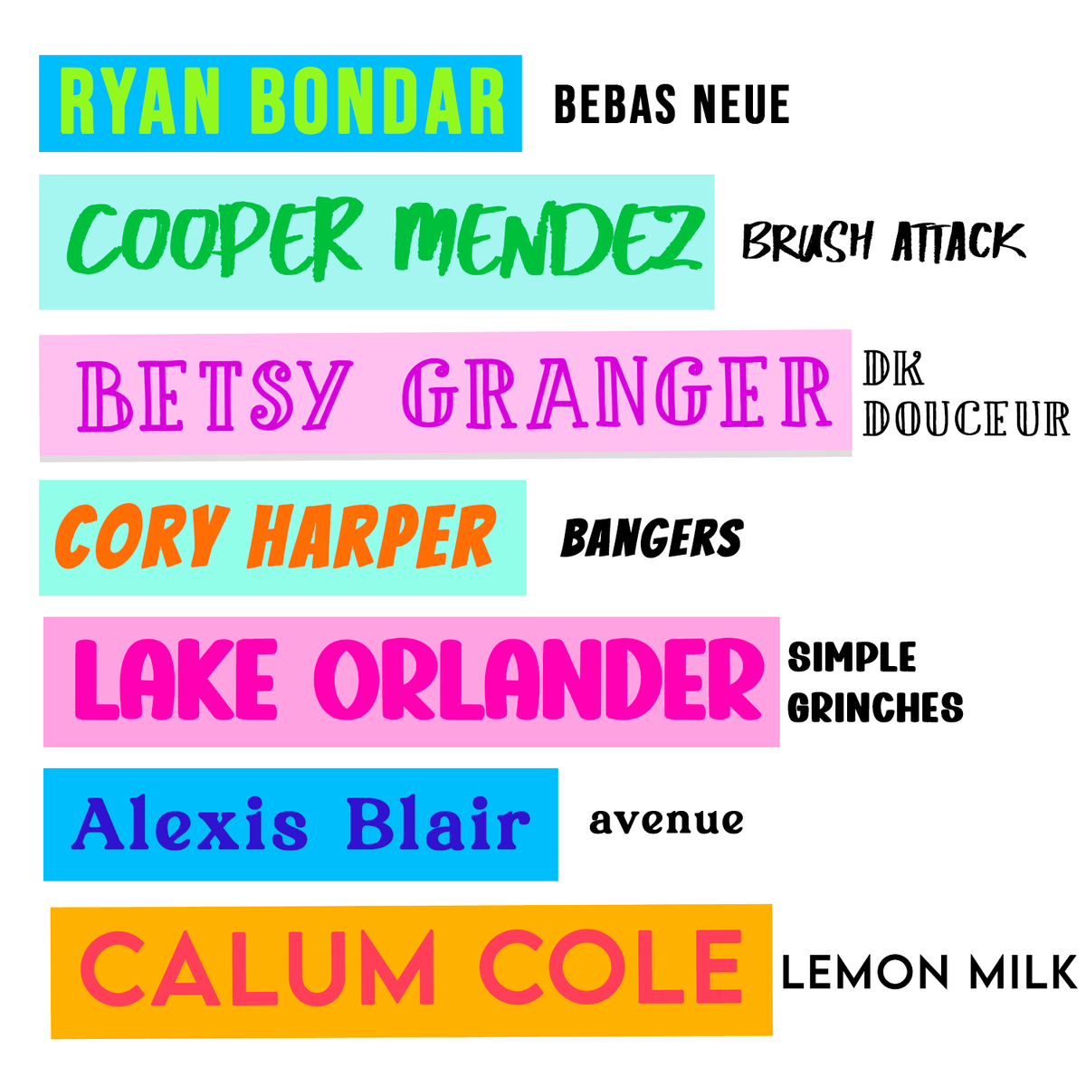 Epic Waterproof Name Labels