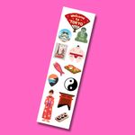 Tokyo Sticker Strip