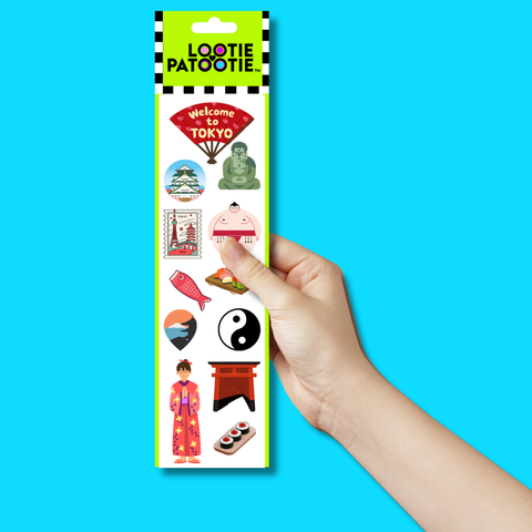 Tokyo Sticker Strip