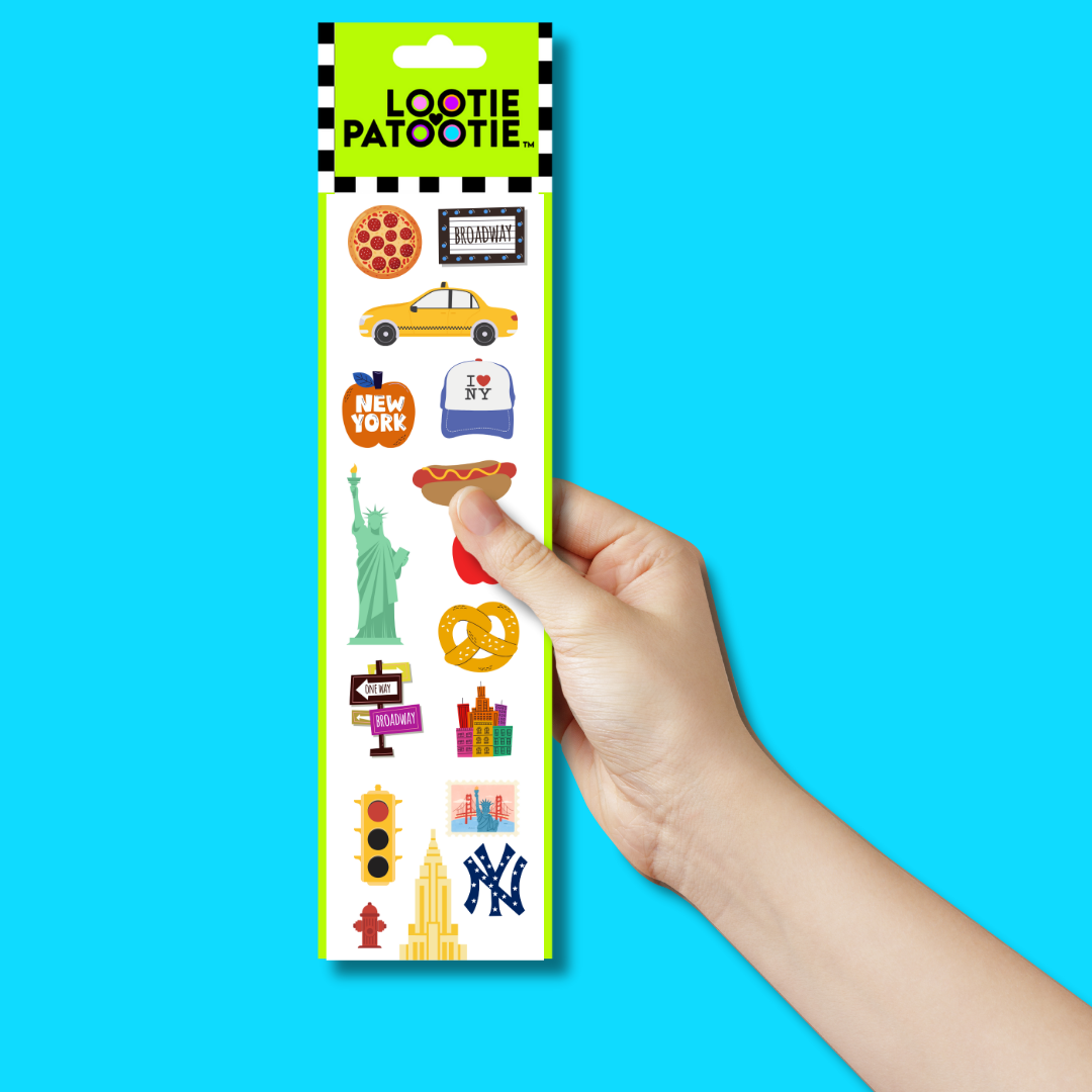 Welcome to NY Sticker Strip