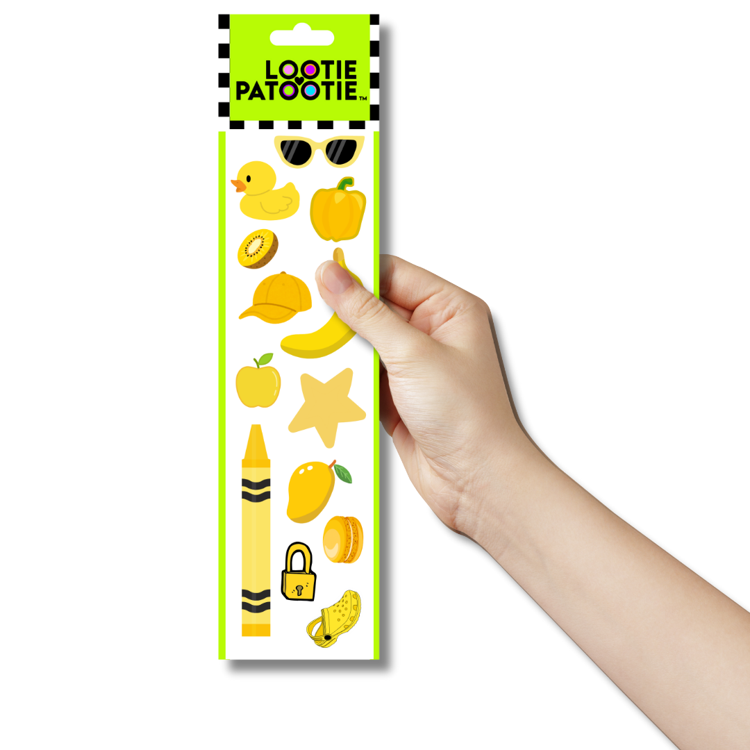 Yellow Sticker Strip