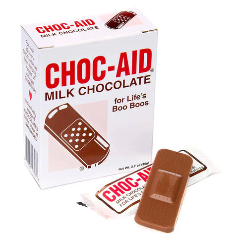 Choc-Aid Milk Chocolate Band-Aids