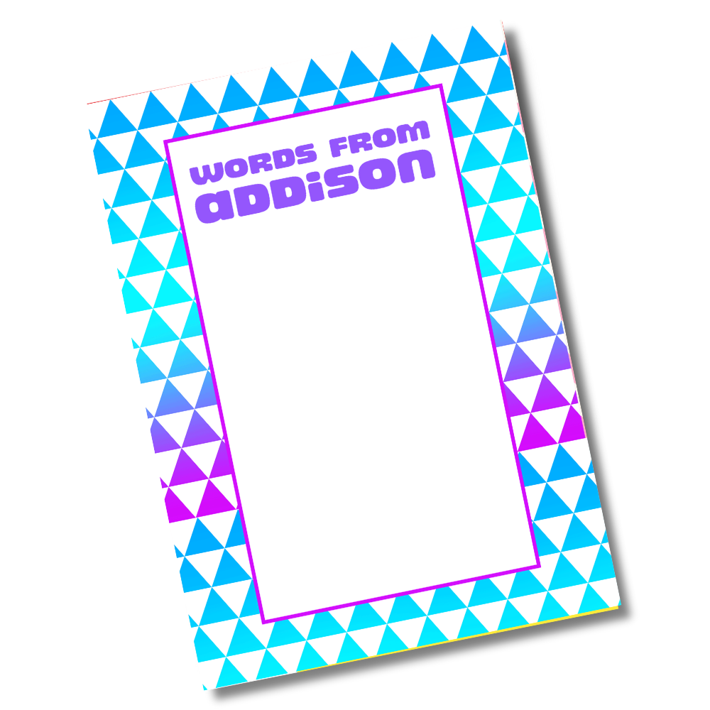 Purple & Blue Addison