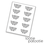 Address Labels (Set of 12)