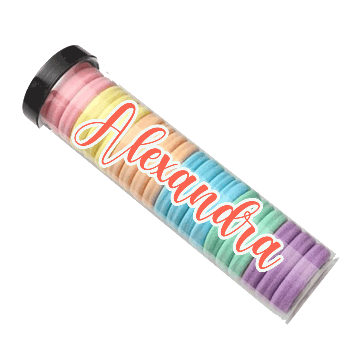 Custom Hair Tie Tube
