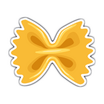 Bow Tie Pasta Sticker