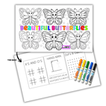 Butterfly Colouring Placemat