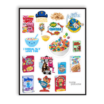 Cereal Monsters Sticker Sheet