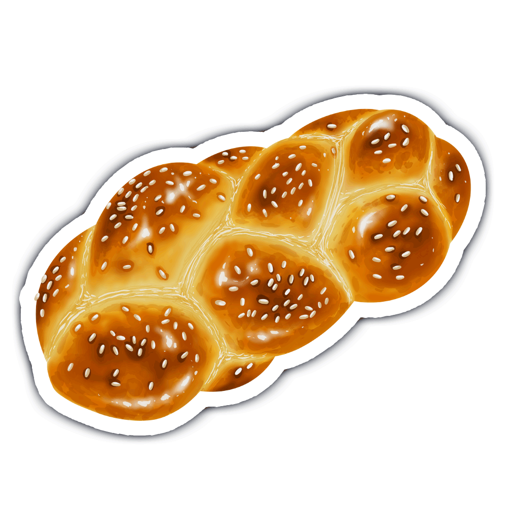 Challah Sticker