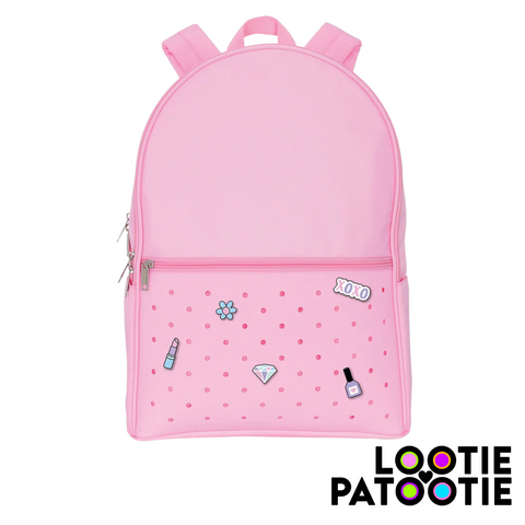Charm Backpack Pink