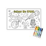 Space Colouring Placemat