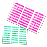 Epic Waterproof Name Labels