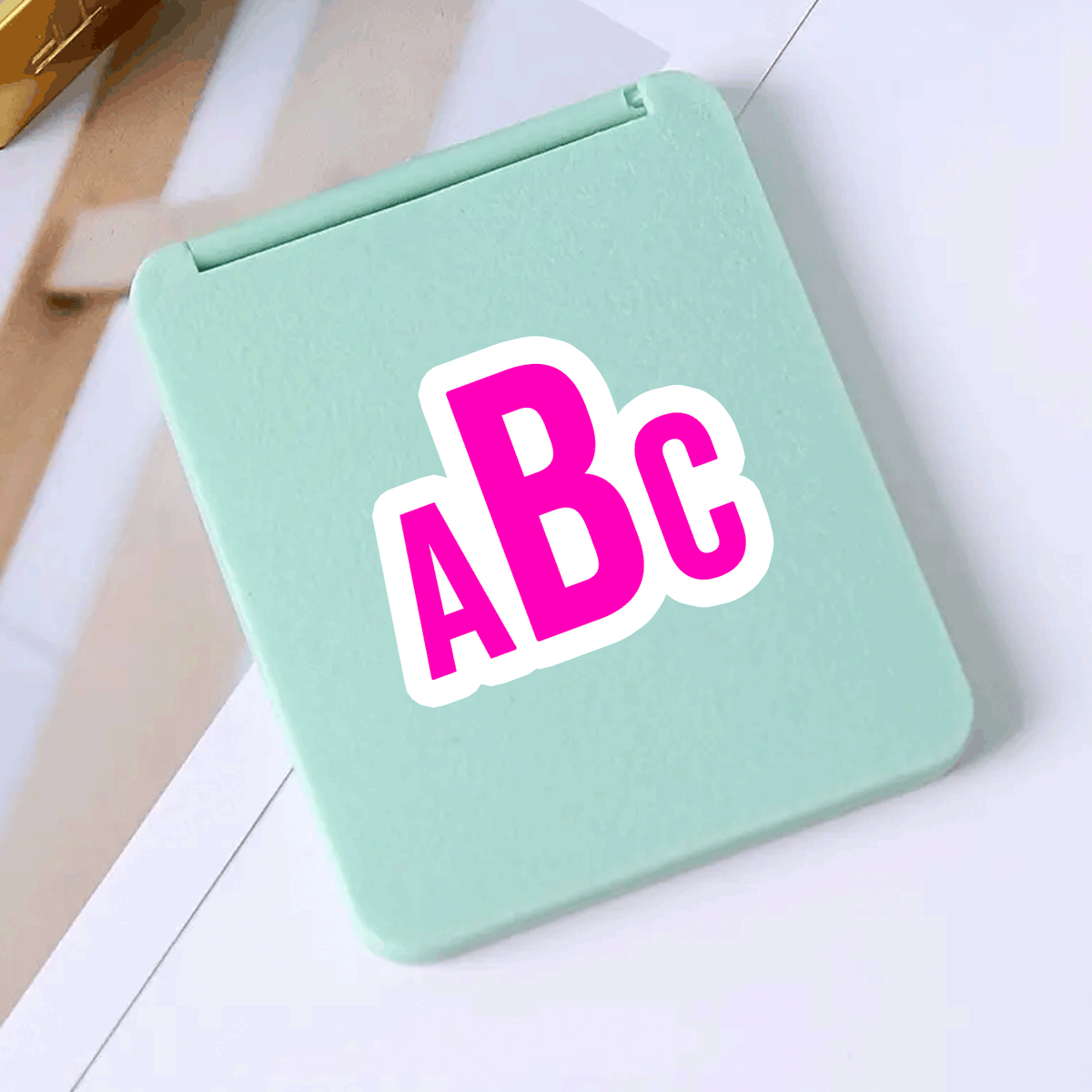 Personalized Pocket Mirror