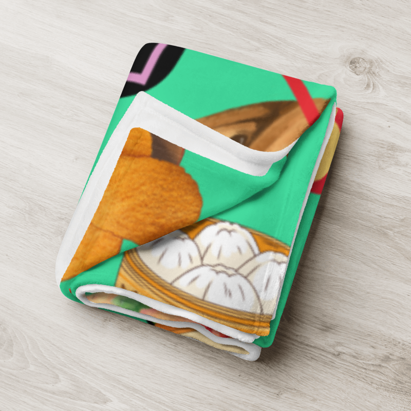 SP x LP Foodie Fleece Name Blanket