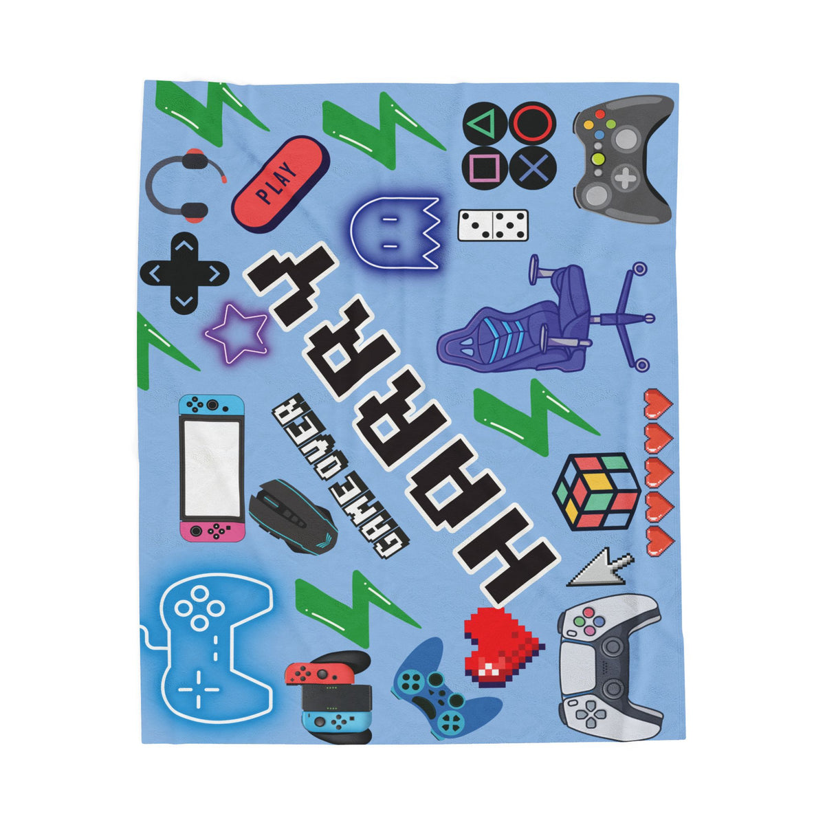 SP x LP Gaming Fleece Name Blanket