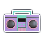 Ghetto Blaster Sticker