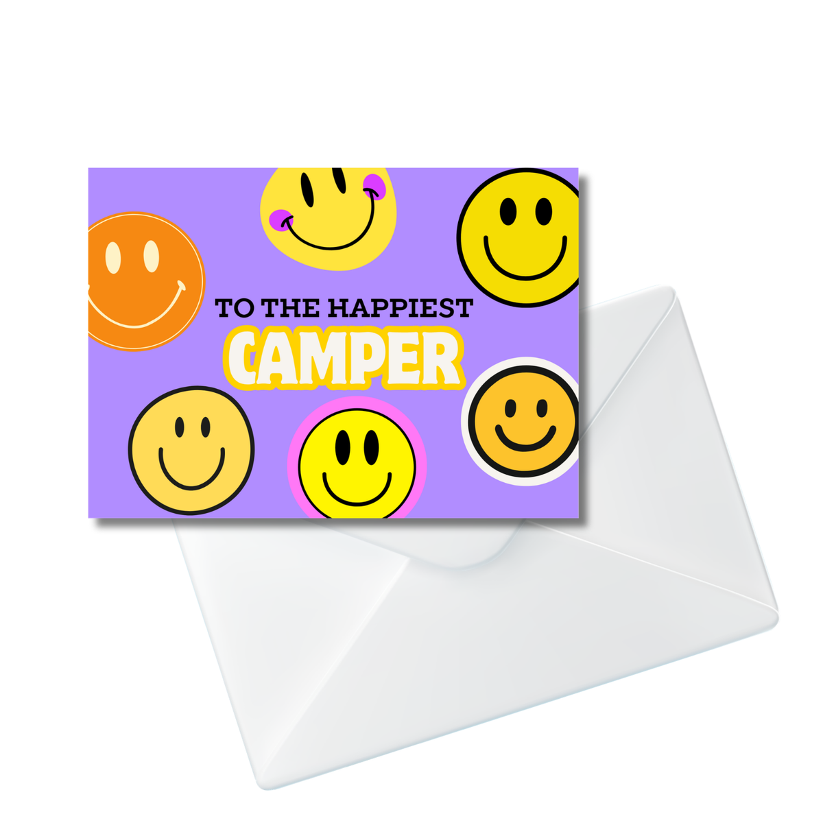 Happy Camper Notecard