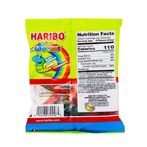 HARIBO RAINBOW WORMS