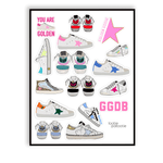 I'm Golden Sticker Sheet