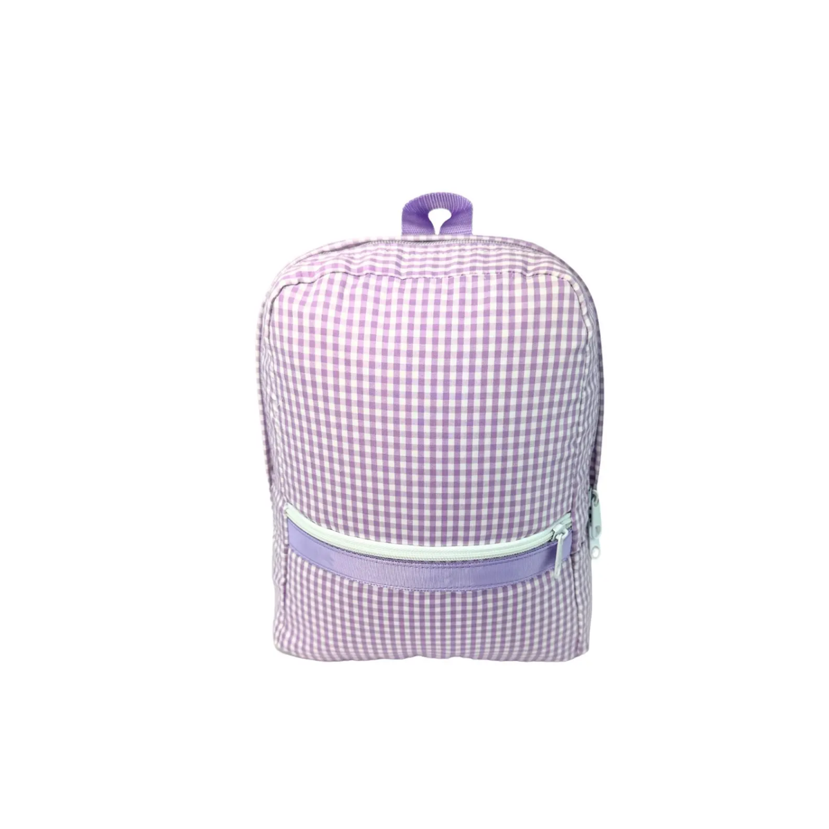 Lilac Gingham Mini Backpack