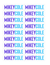 Simple Name Stickers
