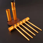 Custom Make-Up Brush Tubes